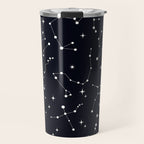Night Sky, Constellation & Stars Travel Mug Gallery Image 1