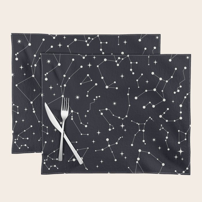 Night Sky, Constellation & Stars Placemat Gallery Image 1
