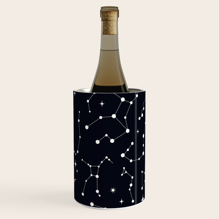 Night Sky, Constellation & Stars Wine Chiller Gallery Image 3