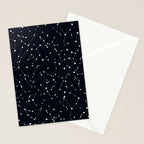 Night Sky, Constellation & Stars Stationery Card Gallery Image 2