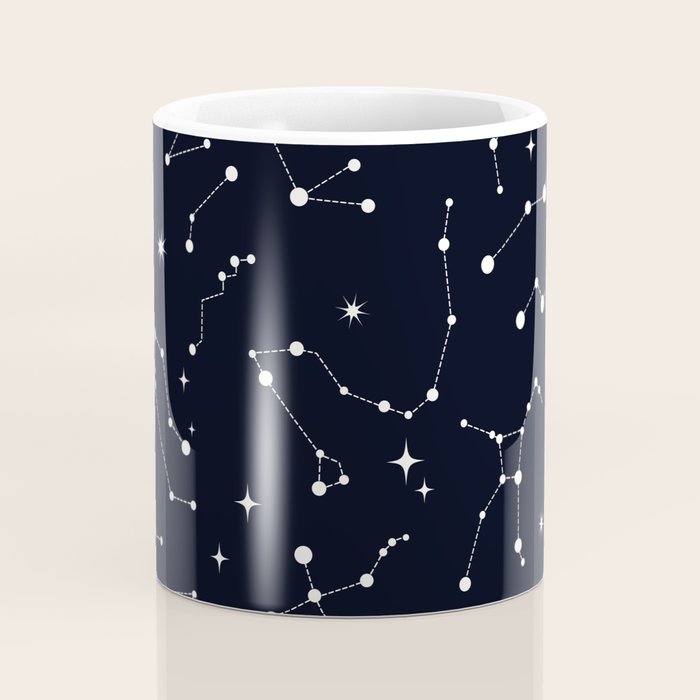 Night Sky, Constellation & Stars Coffee Mug Gallery Image 4
