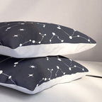 Night Sky, Constellation & Stars Pillow Sham Gallery Image 3