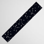 Night Sky, Constellation & Stars Table Runner Gallery Image 3