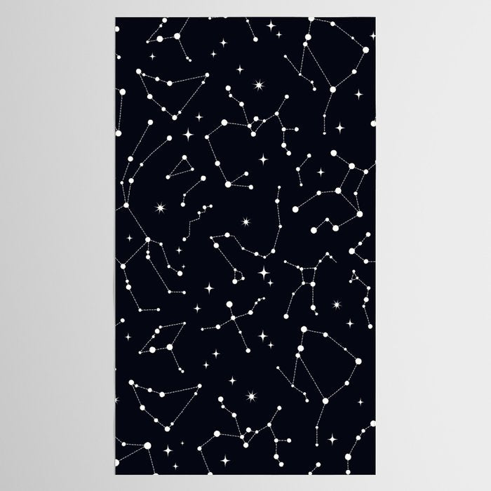 Night Sky, Constellation & Stars Tablecloth Gallery Image 2