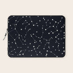 Night Sky, Constellation & Stars Laptop Sleeve Gallery Image 1