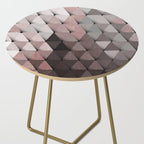 Triangles Putty Mauve Side Table Gallery Image 2