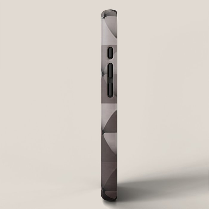 Triangles Putty Mauve iPhone Case Gallery Image 2