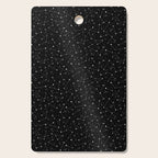 Constellations (Black) Cutting Board Gallery Image 1