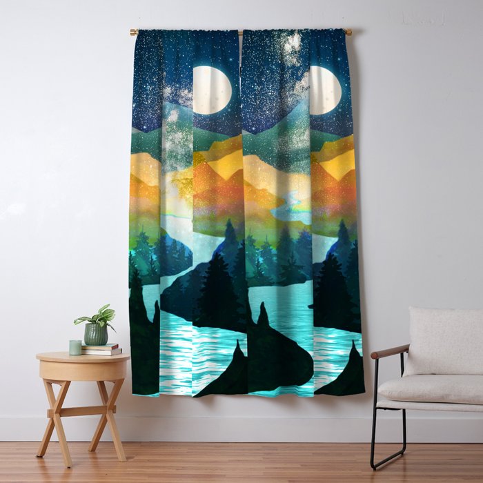Under the Starlight Window Curtain Gallery Image 1