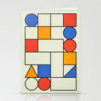 Bauhaus Blocks 02 Stationery Card Gallery Image 2