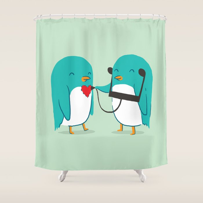 The sound of love Shower Curtain Gallery Image 1