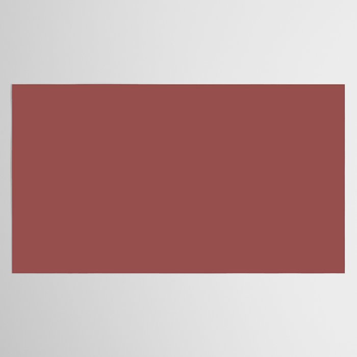 Marsala Wine Solid Color Tablecloth Gallery Image 2