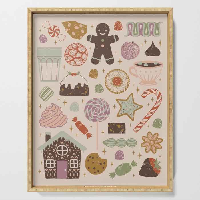 In the Land of Sweets Serving Tray Gallery Image 1