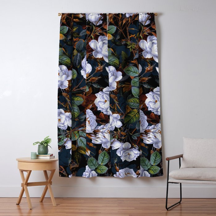 Rose Garden VIII Window Curtain Gallery Image 1
