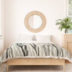 Wildlife Safari animal print black and white Duvet Cover Gallery Image 3