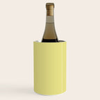 Linden Lemongrass Yellow-Green Solid Color Wine Chiller Gallery Image 2