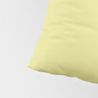 Linden Lemongrass Yellow-Green Solid Color Pillow Sham Gallery Image 4