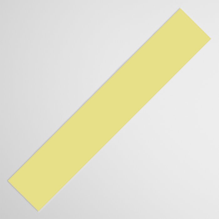Linden Lemongrass Yellow-Green Solid Color Table Runner Gallery Image 3