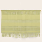 Linden Lemongrass Yellow-Green Solid Color Wall Hanging Gallery Image 1