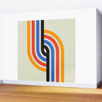 Bauhaus Tracks Wall Mural Gallery Image 2