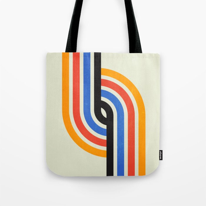 Bauhaus Tracks Tote Bag Gallery Image 1