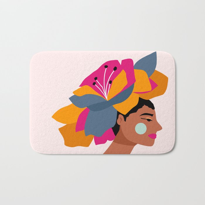Flower Girl Bath Mat Gallery Image 1