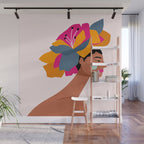 Flower Girl Wall Mural Gallery Image 1