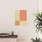 Color Block Line Abstract XLVII Poster Gallery Image 2