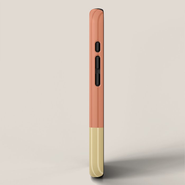 Color Block Line Abstract XLVII iPhone Case Gallery Image 2