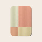 Color Block Line Abstract XLVII Bath Mat Gallery Image 1
