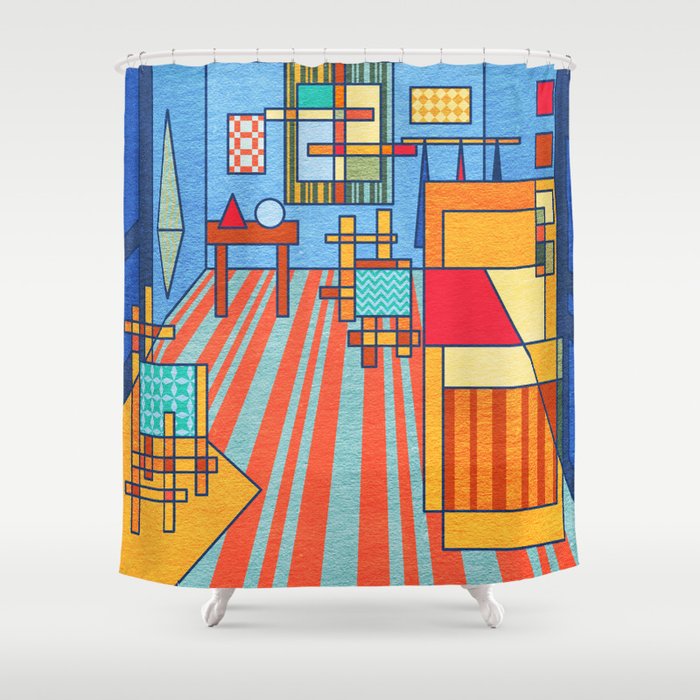 Van Gogh's Room in  Shower Curtain Gallery Image 1