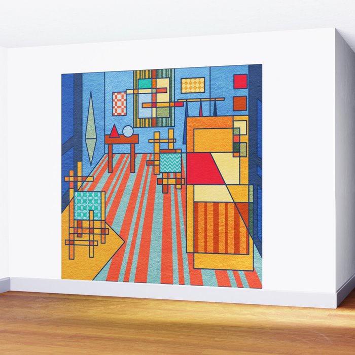 Van Gogh's Room in  Wall Mural Gallery Image 2