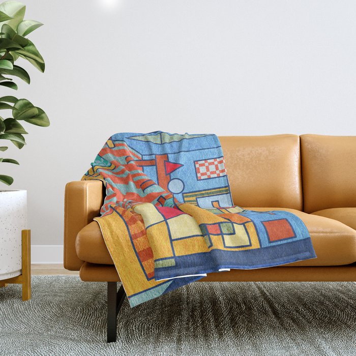 Van Gogh's Room in  Throw Blanket Gallery Image 1