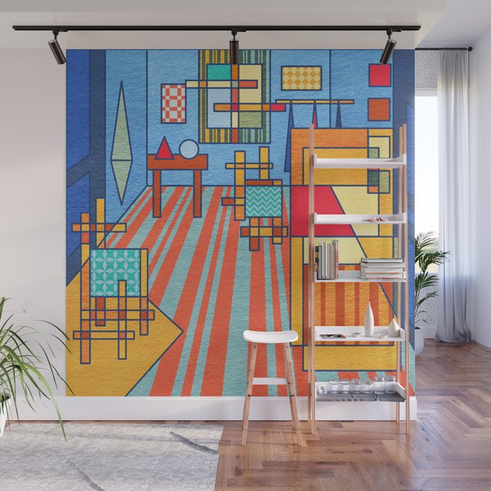 Van Gogh's Room in  Wall Mural Gallery Image 1