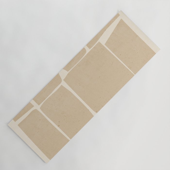 Modern Abstract Minimal Shapes 215 Yoga Mat Gallery Image 1
