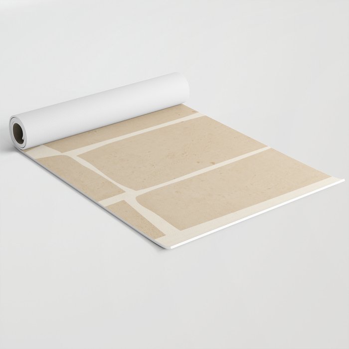 Modern Abstract Minimal Shapes 215 Yoga Mat Gallery Image 2