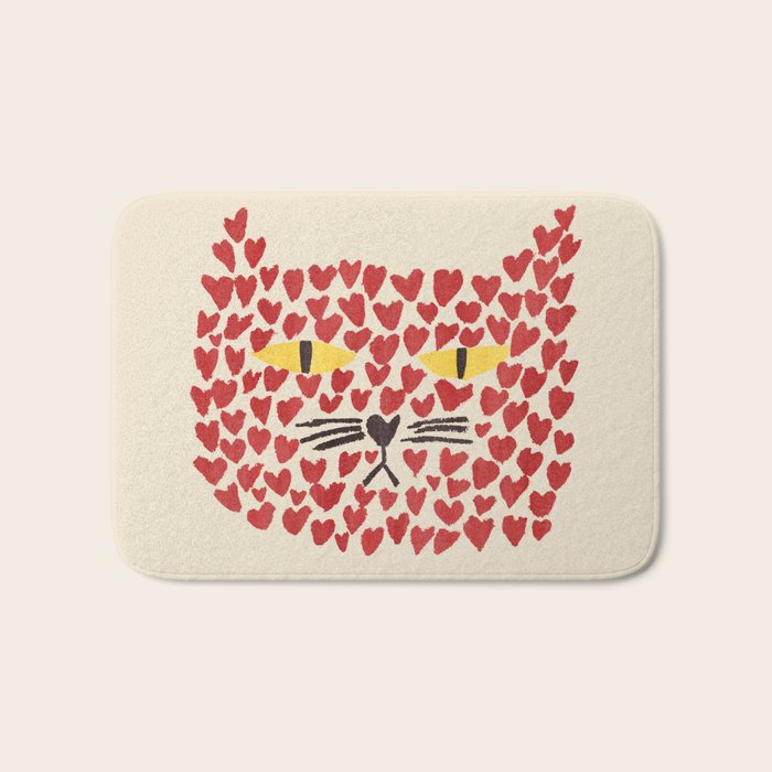 Love thy cat Bath Mat Gallery Image 1