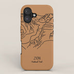 Zion National Park iPhone Case Gallery Image 1