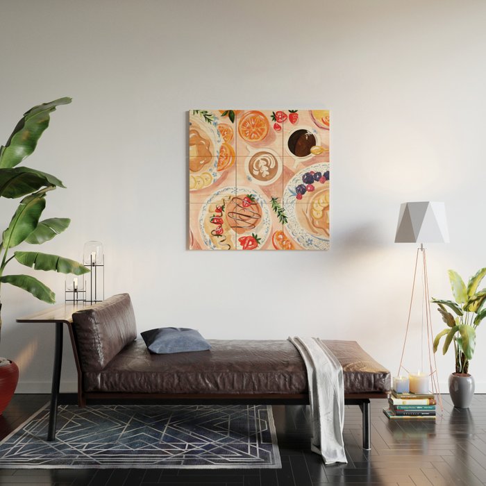 Brunch Wood Wall Art Gallery Image 2