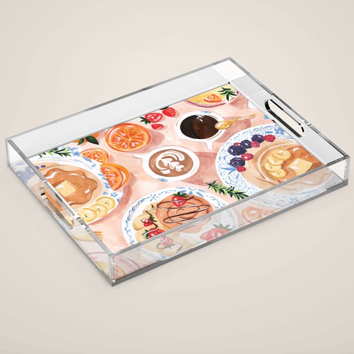 Brunch Acrylic Tray Gallery Image 1