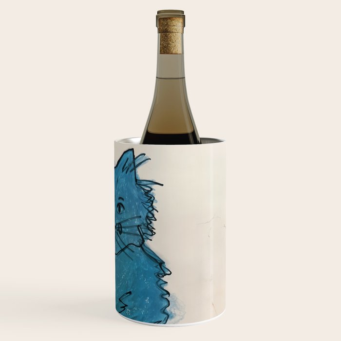 Feline Blue Wine Chiller Gallery Image 3