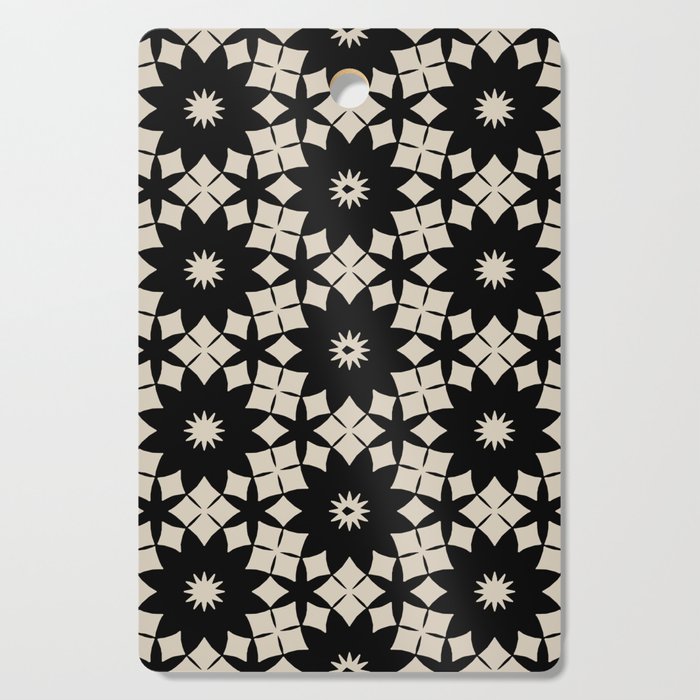 Intricate Geometric Floral Pattern Cutting Board Gallery Image 1