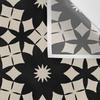 Intricate Geometric Floral Pattern Wall Tapestry Gallery Image 3