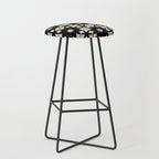 Intricate Geometric Floral Pattern Stool Gallery Image 1