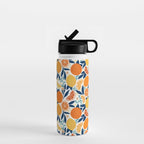 Citrus Fruits - Blue and Orange Water Bottle Gallery Image 1