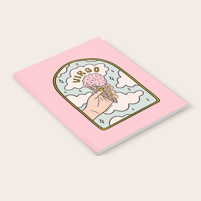 Virgo Ice Cream Notebook Gallery Image 2