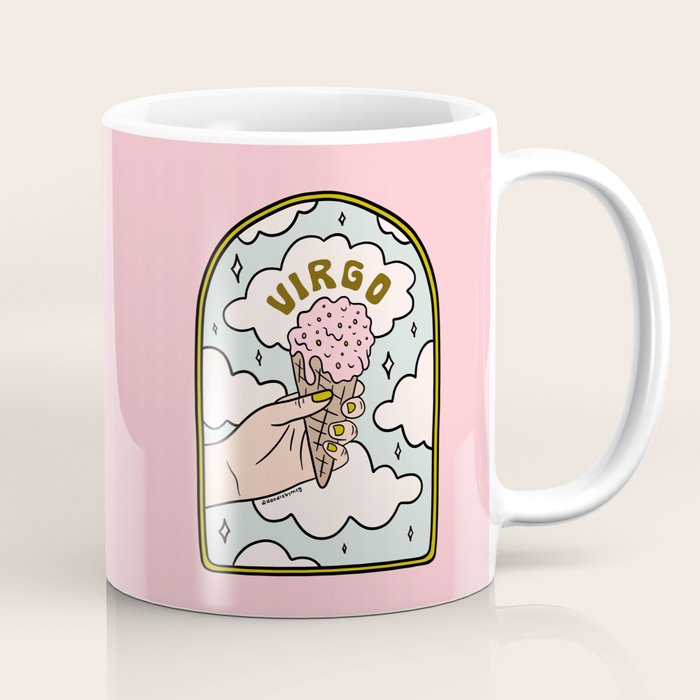 Virgo Ice Cream Coffee Mug Gallery Image 1