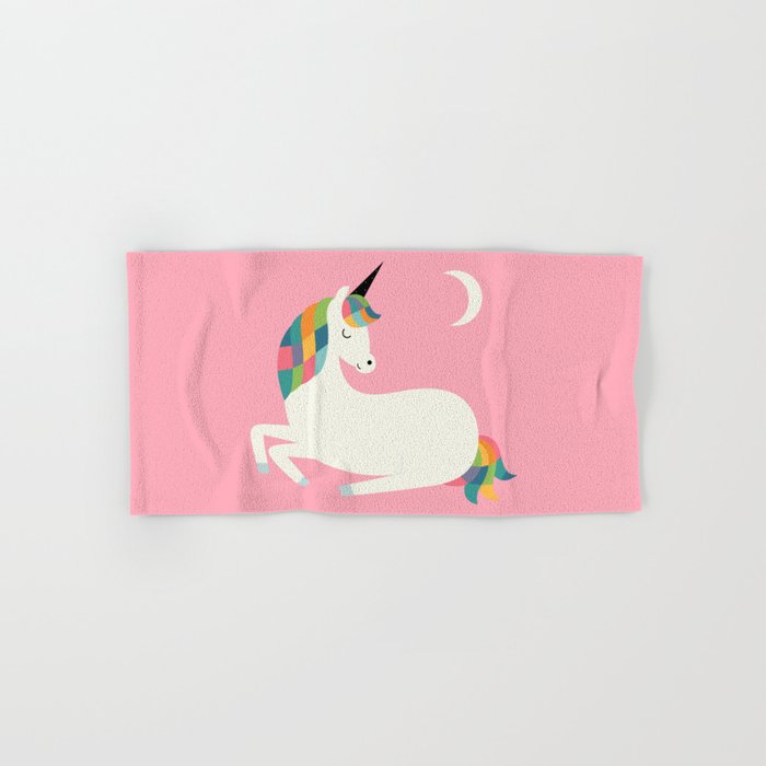 Unicorn Happiness Hand & Bath Towel Gallery Image 1