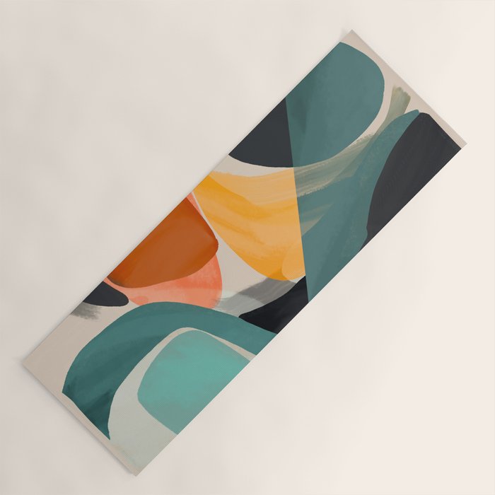 Modern Abstract Art 146 Yoga Mat Gallery Image 1