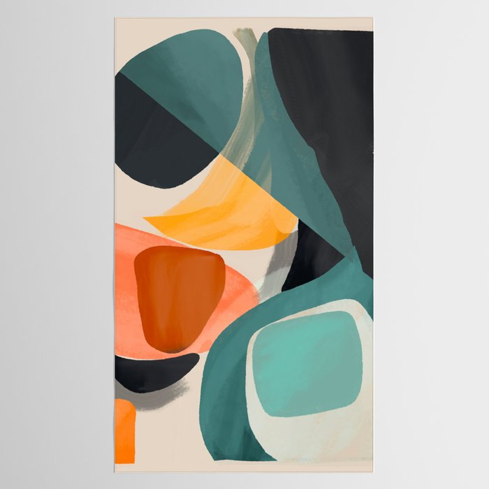 Modern Abstract Art 146 Tablecloth Gallery Image 2